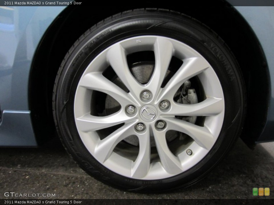 2011 Mazda MAZDA3 s Grand Touring 5 Door Wheel and Tire Photo #55511474