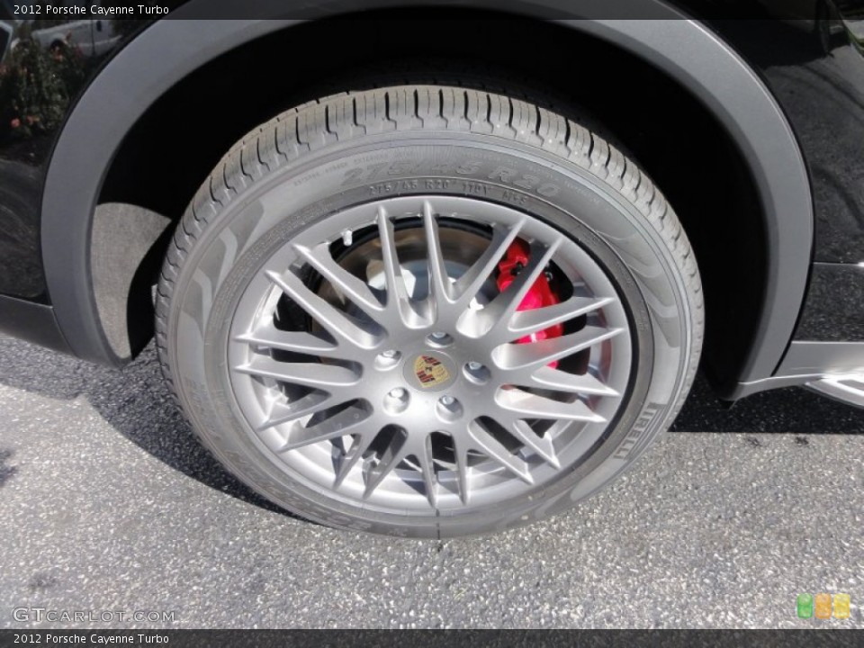 2012 Porsche Cayenne Turbo Wheel and Tire Photo #55517117