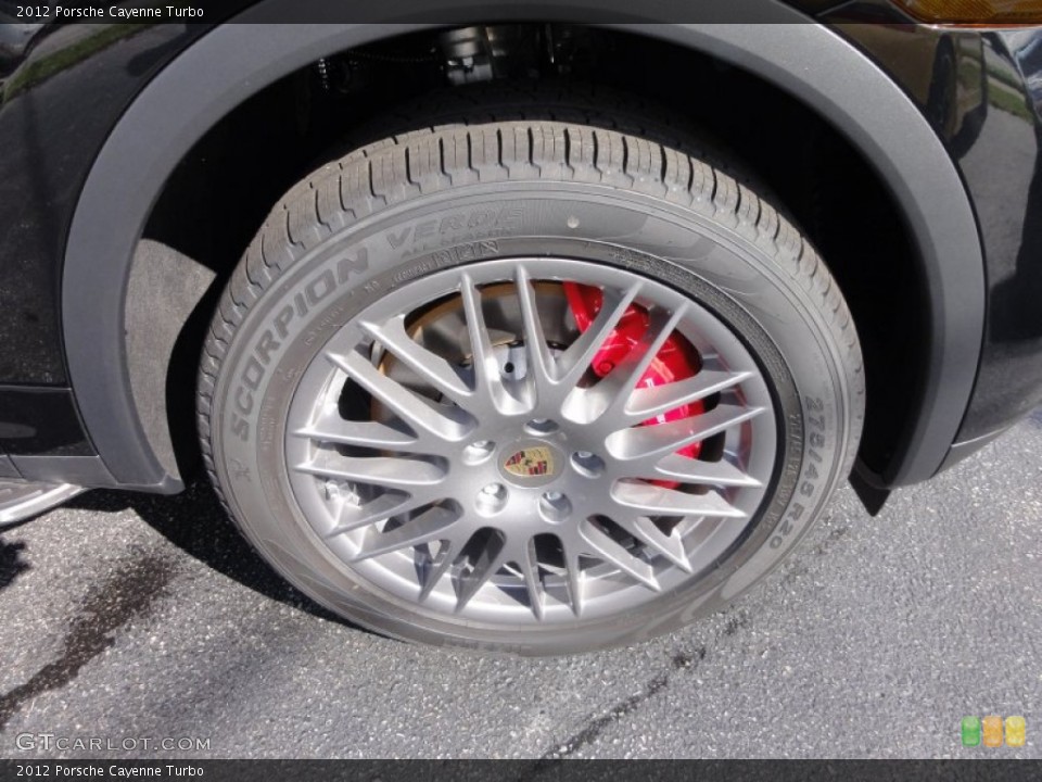 2012 Porsche Cayenne Turbo Wheel and Tire Photo #55517127
