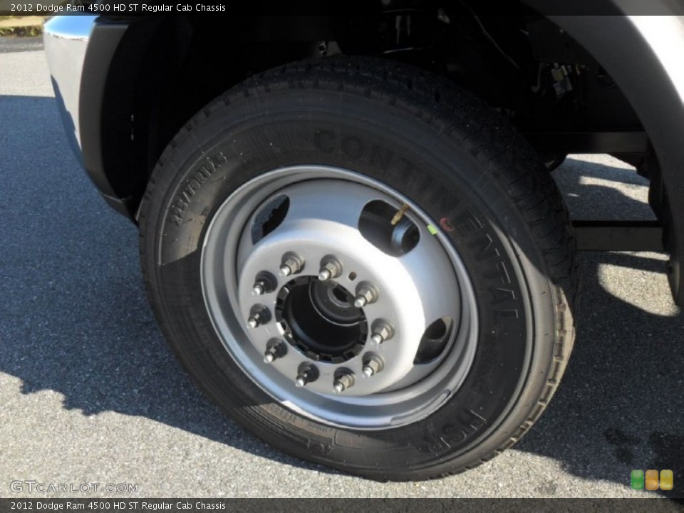 2012 Dodge Ram 4500 HD ST Regular Cab Chassis Wheel and Tire Photo #55519971