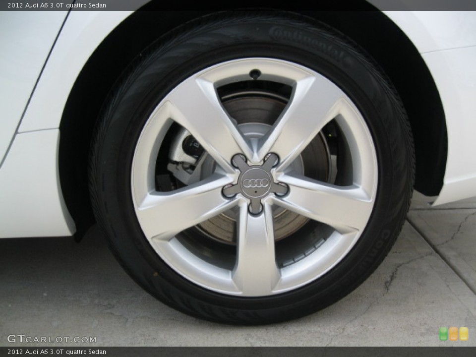 2012 Audi A6 3.0T quattro Sedan Wheel and Tire Photo #55520054