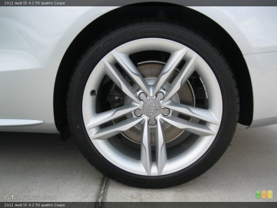 2012 Audi S5 4.2 FSI quattro Coupe Wheel and Tire Photo #55521323