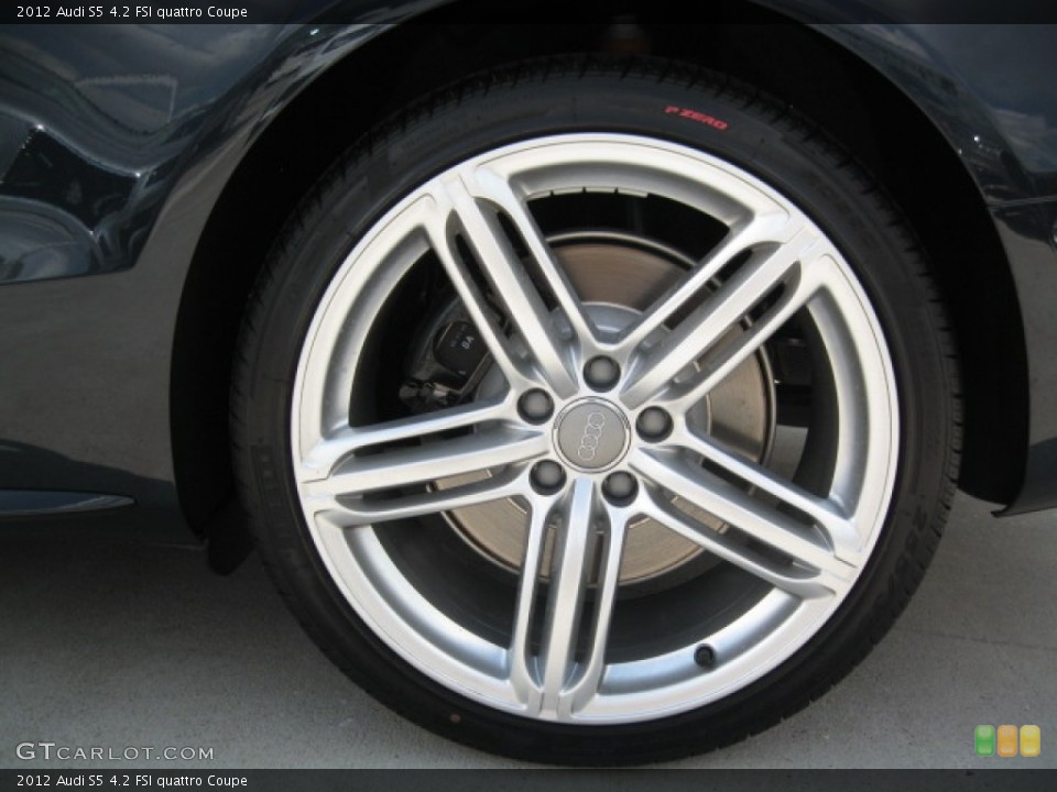 2012 Audi S5 4.2 FSI quattro Coupe Wheel and Tire Photo #55521398