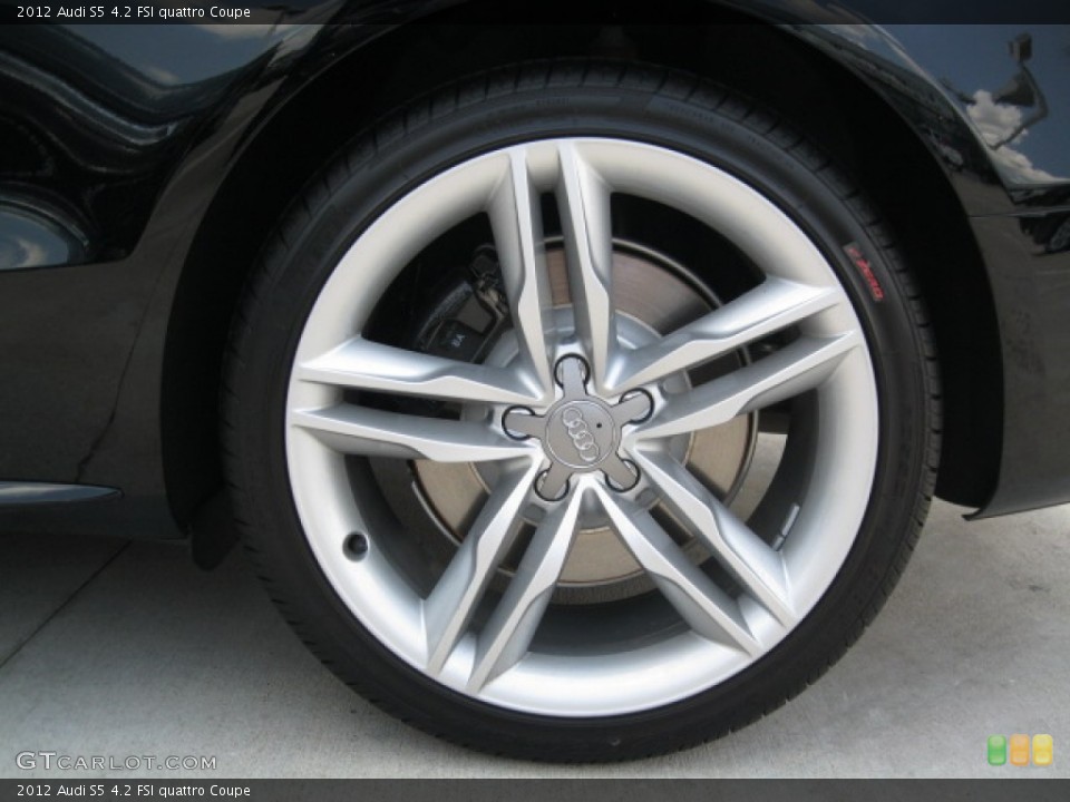 2012 Audi S5 4.2 FSI quattro Coupe Wheel and Tire Photo #55521572