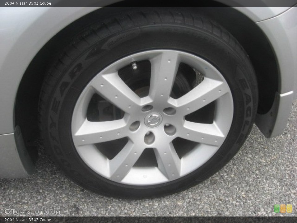 2004 Nissan 350Z Coupe Wheel and Tire Photo #55521575