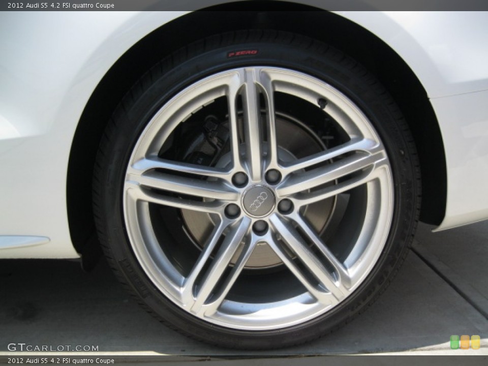 2012 Audi S5 4.2 FSI quattro Coupe Wheel and Tire Photo #55521659