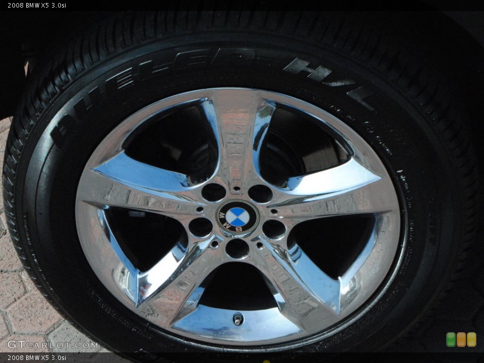2008 BMW X5 3.0si Wheel and Tire Photo #55522838