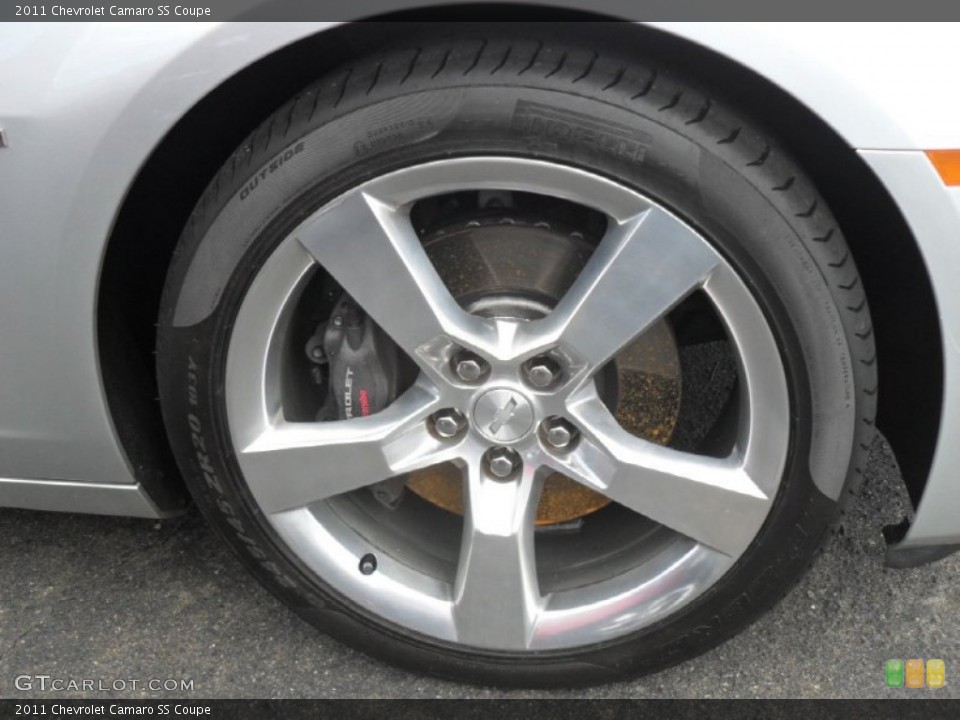 2011 Chevrolet Camaro SS Coupe Wheel and Tire Photo #55522988