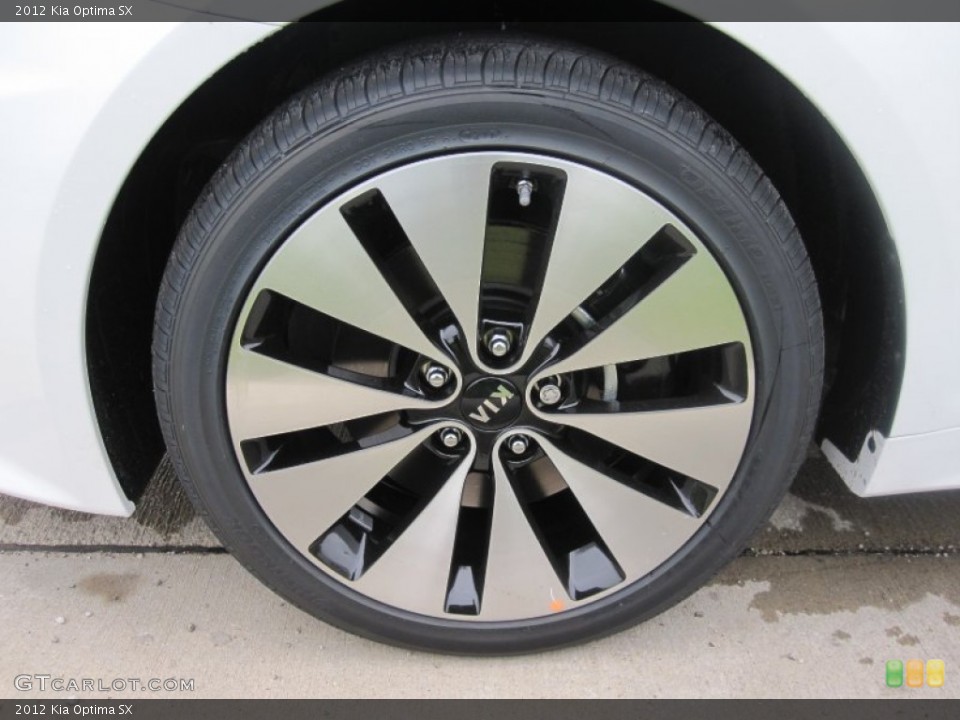 2012 Kia Optima SX Wheel and Tire Photo #55524416