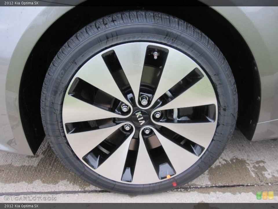2012 Kia Optima SX Wheel and Tire Photo #55524512
