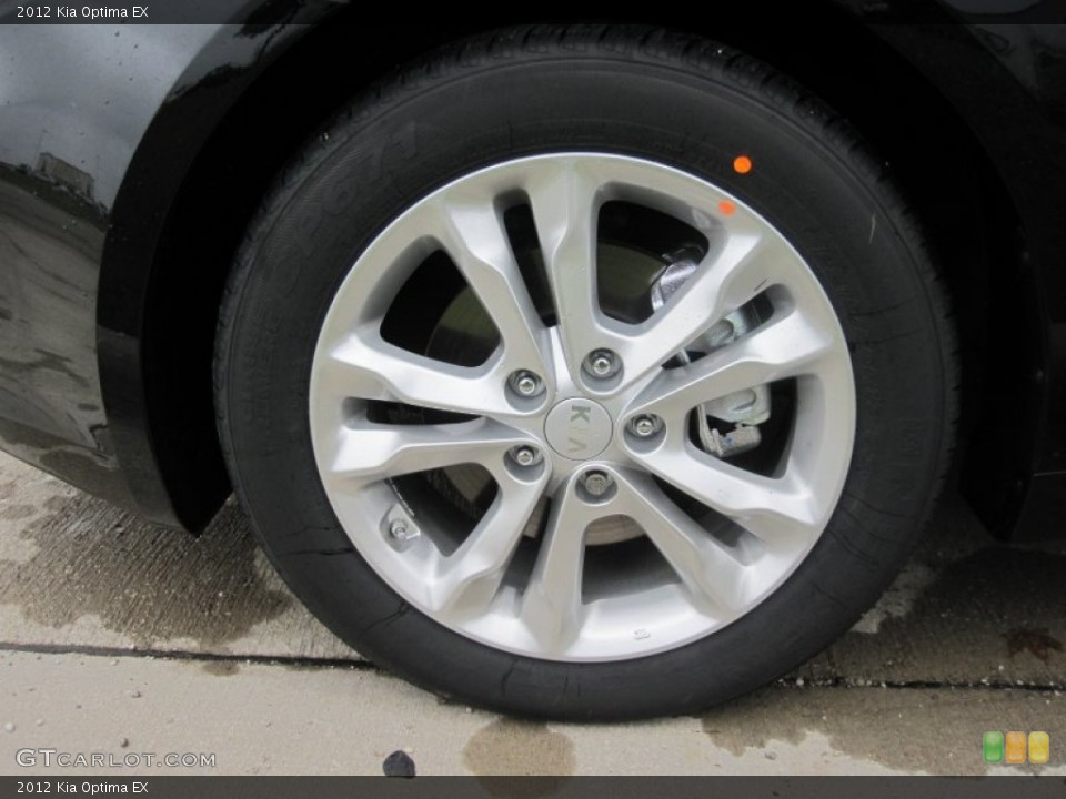 2012 Kia Optima EX Wheel and Tire Photo #55524608