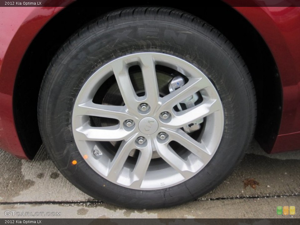 2012 Kia Optima LX Wheel and Tire Photo #55524973