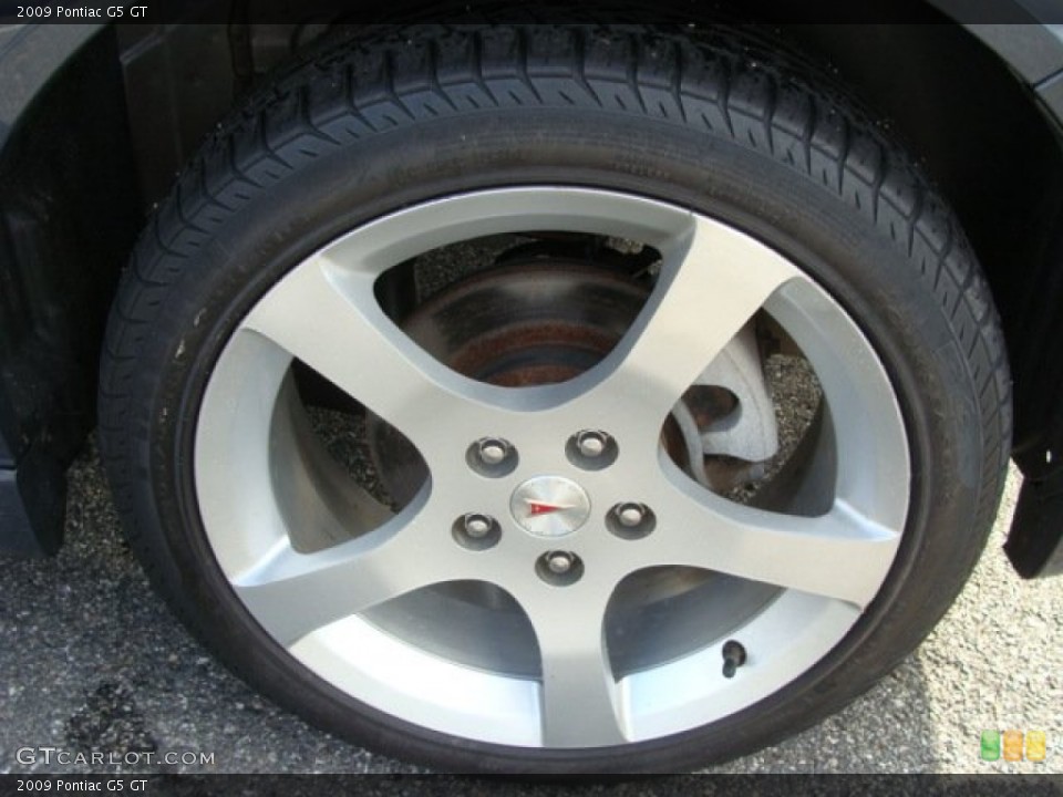 2009 Pontiac G5 GT Wheel and Tire Photo #55526381