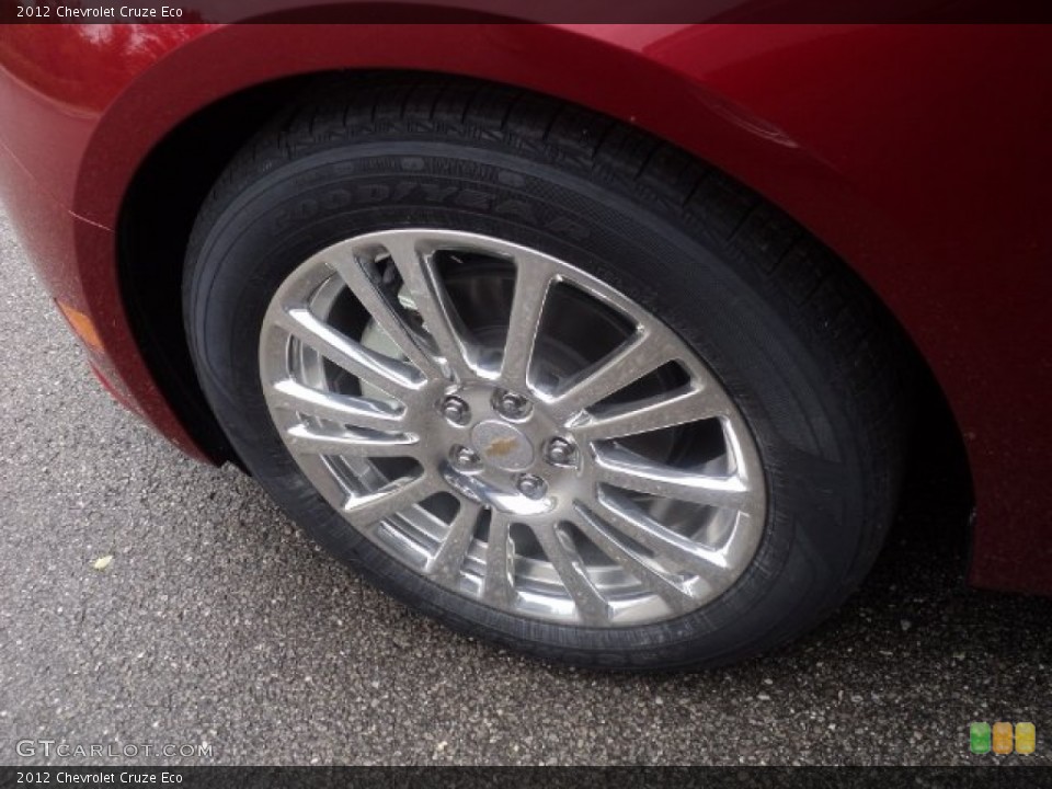 2012 Chevrolet Cruze Eco Wheel and Tire Photo #55527230