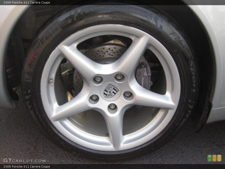 2006 Porsche 911 Carrera Coupe Wheel and Tire Photo #55532624