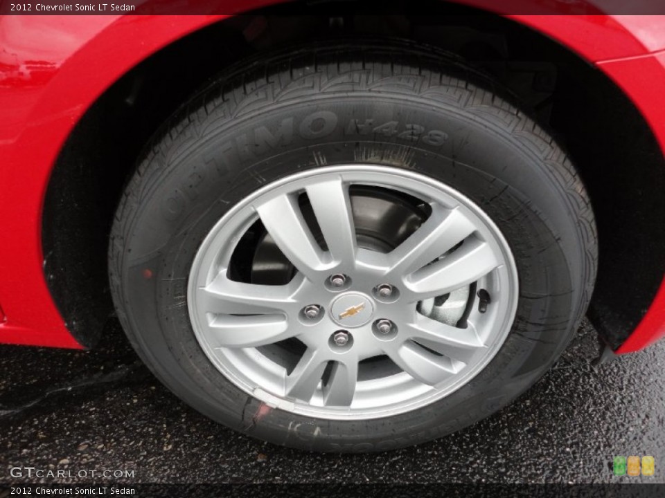 2012 Chevrolet Sonic LT Sedan Wheel and Tire Photo #55533047
