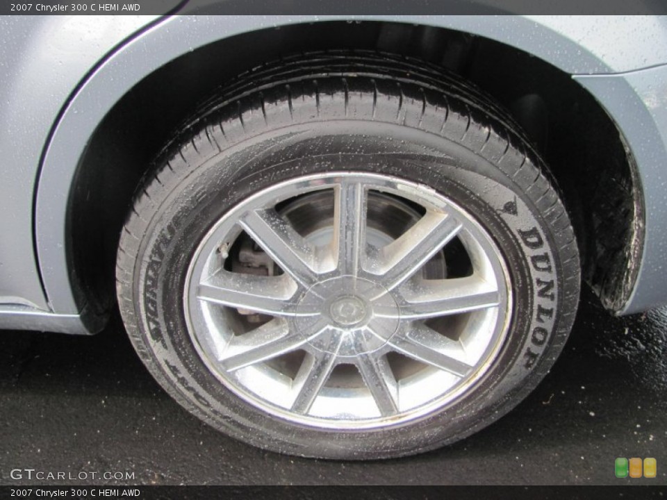 2007 Chrysler 300 C HEMI AWD Wheel and Tire Photo #55534759