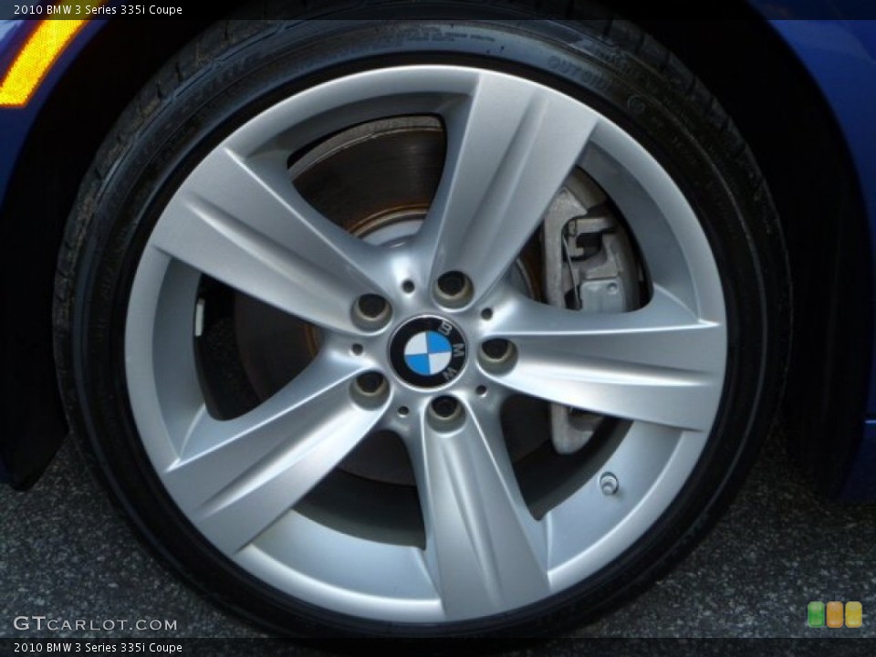 2010 BMW 3 Series 335i Coupe Wheel and Tire Photo #55539816