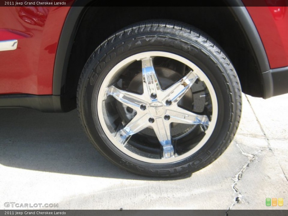 2011 Jeep Grand Cherokee Custom Wheel and Tire Photo #55542933