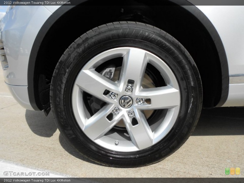2012 Volkswagen Touareg TDI Lux 4XMotion Wheel and Tire Photo #55544616
