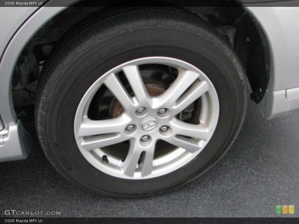 2006 Mazda MPV LX Wheel and Tire Photo #55545540