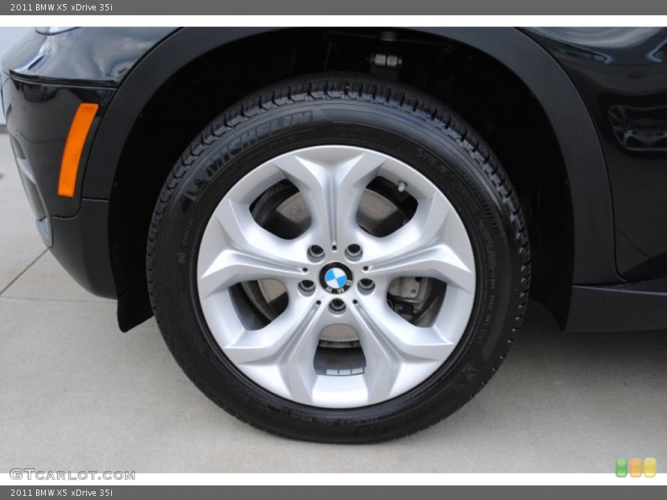 2011 BMW X5 xDrive 35i Wheel and Tire Photo #55547163
