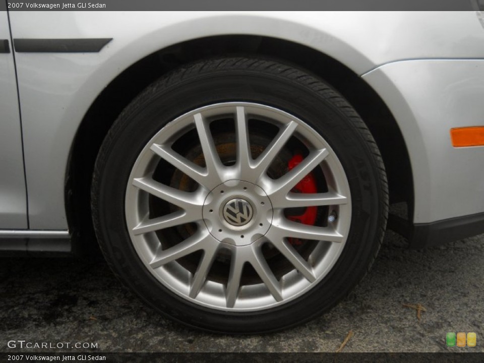 2007 Volkswagen Jetta GLI Sedan Wheel and Tire Photo #55557863