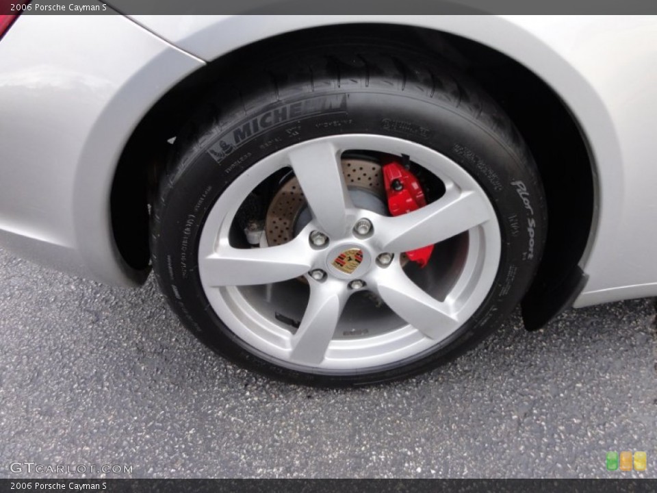 2006 Porsche Cayman S Wheel and Tire Photo #55560138