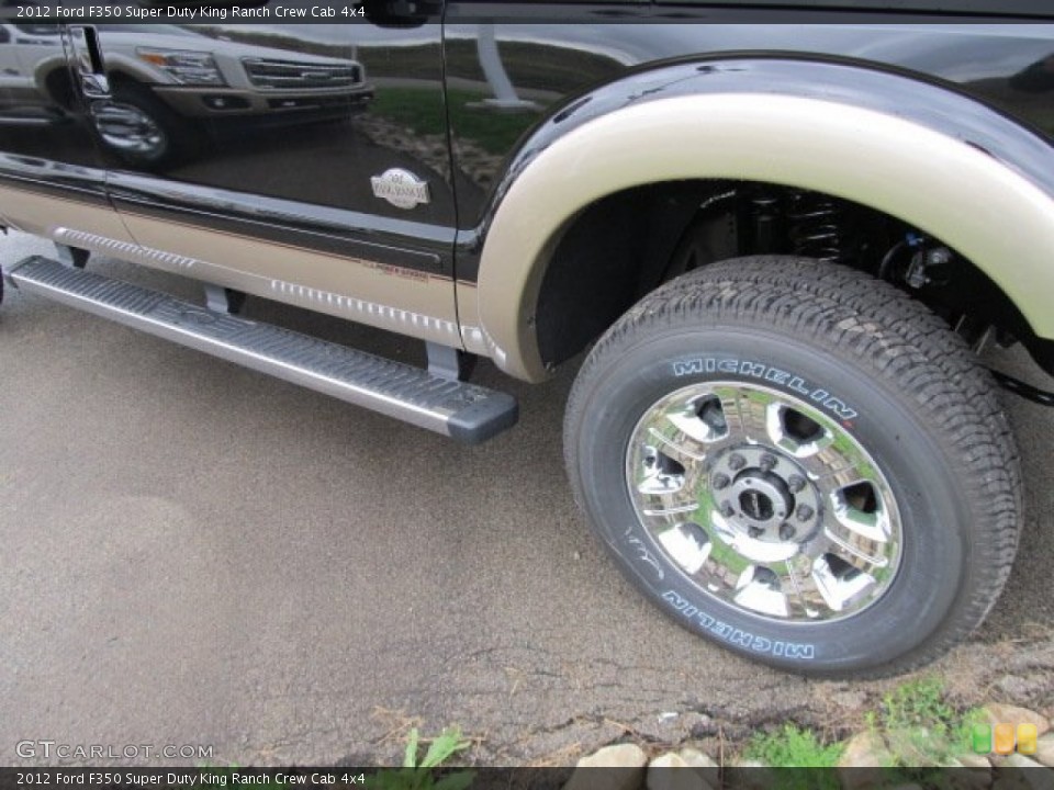 2012 Ford F350 Super Duty King Ranch Crew Cab 4x4 Wheel and Tire Photo #55562302
