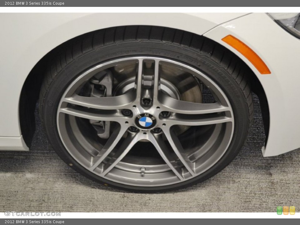 2012 BMW 3 Series 335is Coupe Wheel and Tire Photo #55568526