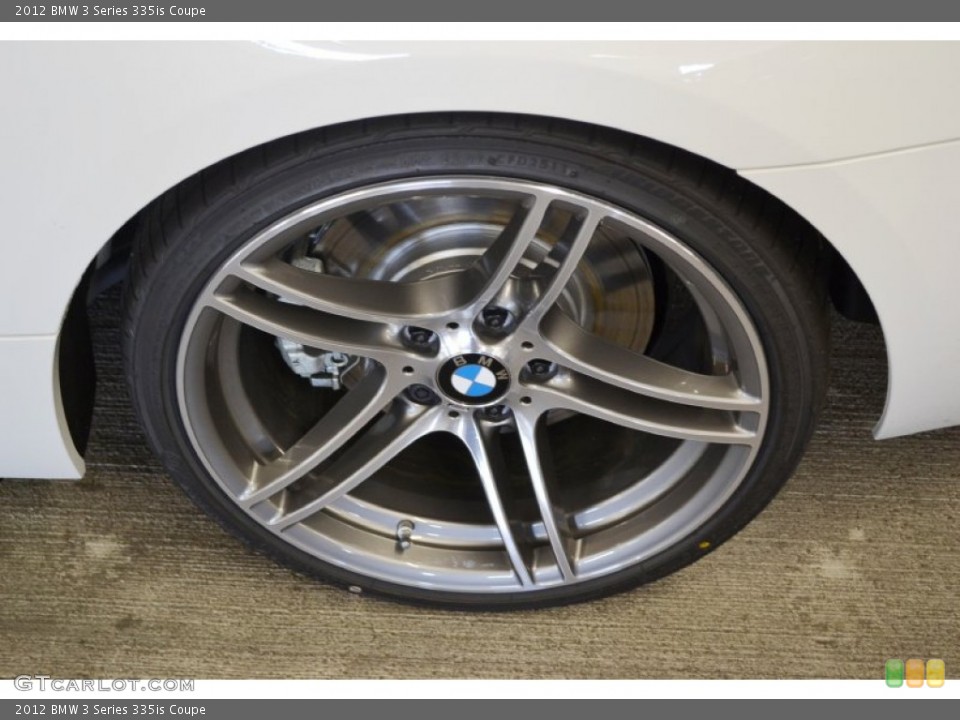 2012 BMW 3 Series 335is Coupe Wheel and Tire Photo #55568552