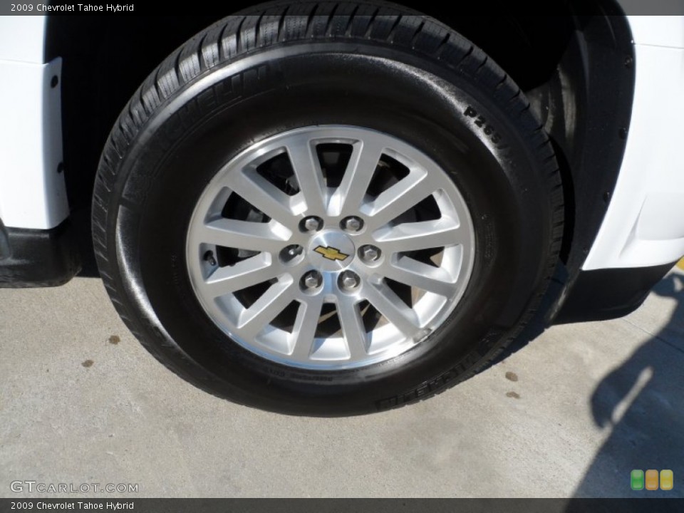 2009 Chevrolet Tahoe Hybrid Wheel and Tire Photo #55570266