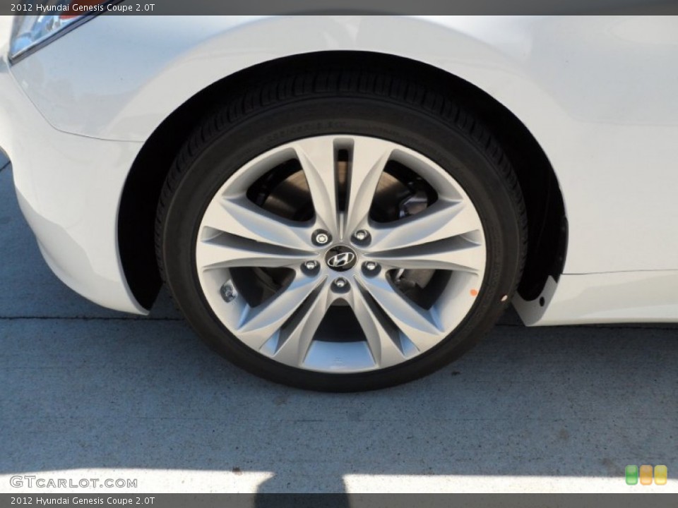 2012 Hyundai Genesis Coupe 2.0T Wheel and Tire Photo #55573474