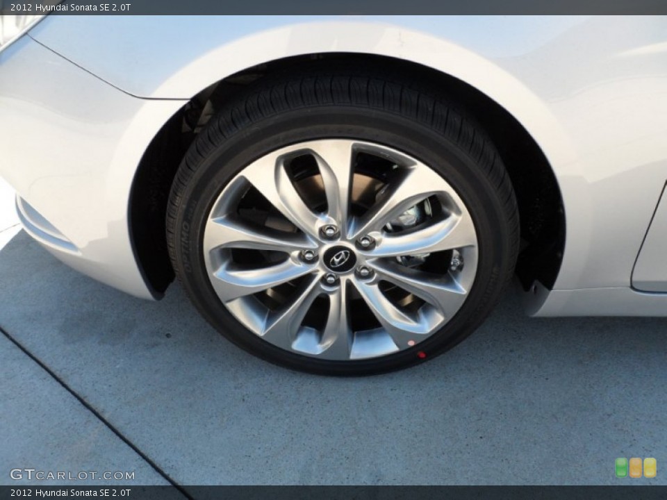 2012 Hyundai Sonata SE 2.0T Wheel and Tire Photo #55573782