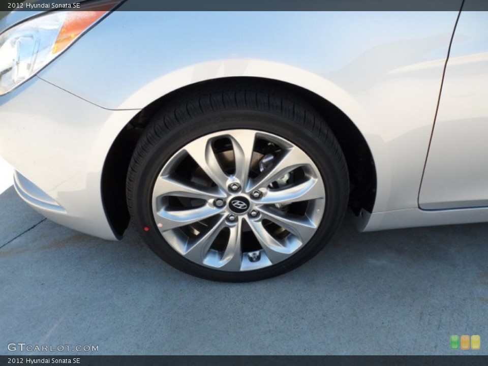 2012 Hyundai Sonata SE Wheel and Tire Photo #55574412