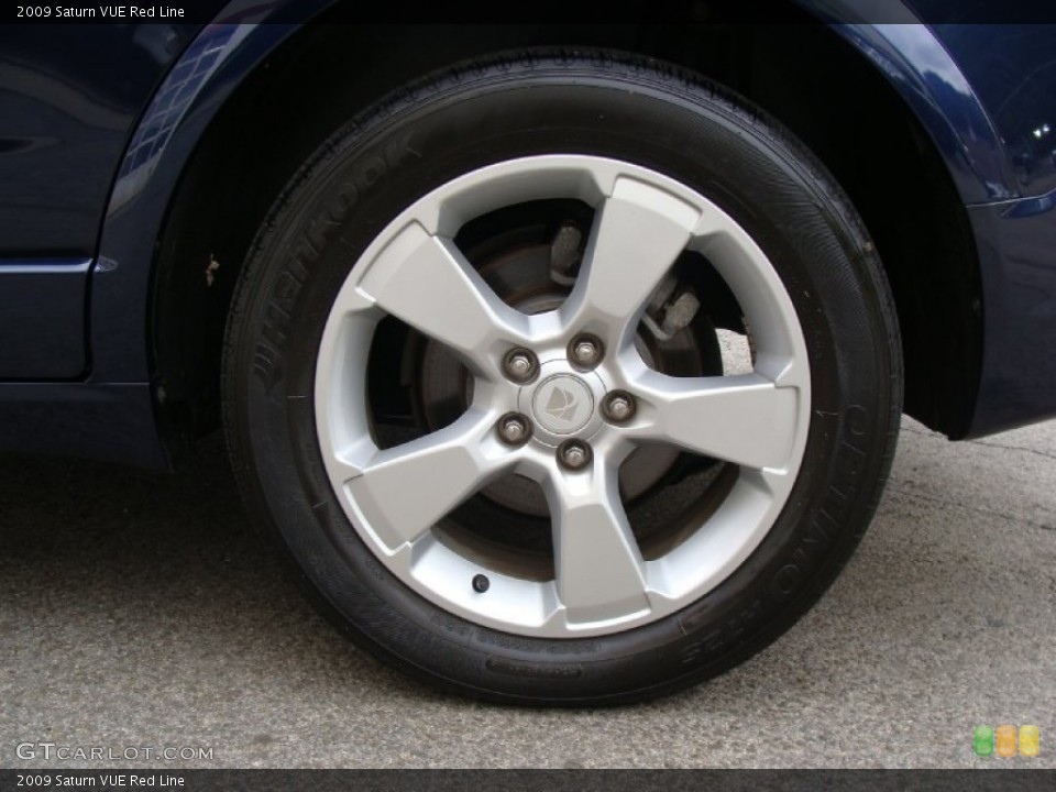 2009 Saturn VUE Red Line Wheel and Tire Photo #55575441