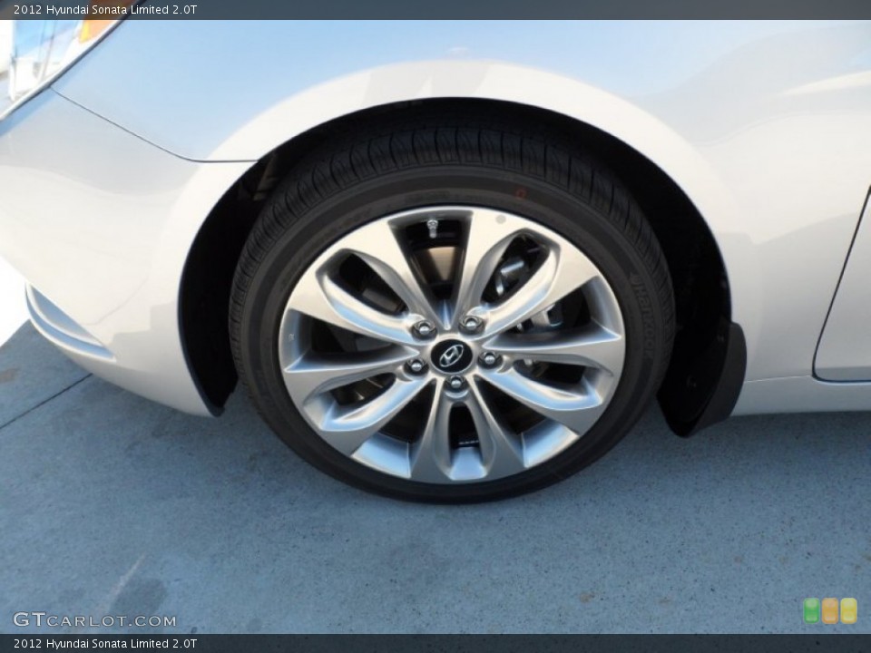 2012 Hyundai Sonata Limited 2.0T Wheel and Tire Photo #55575686