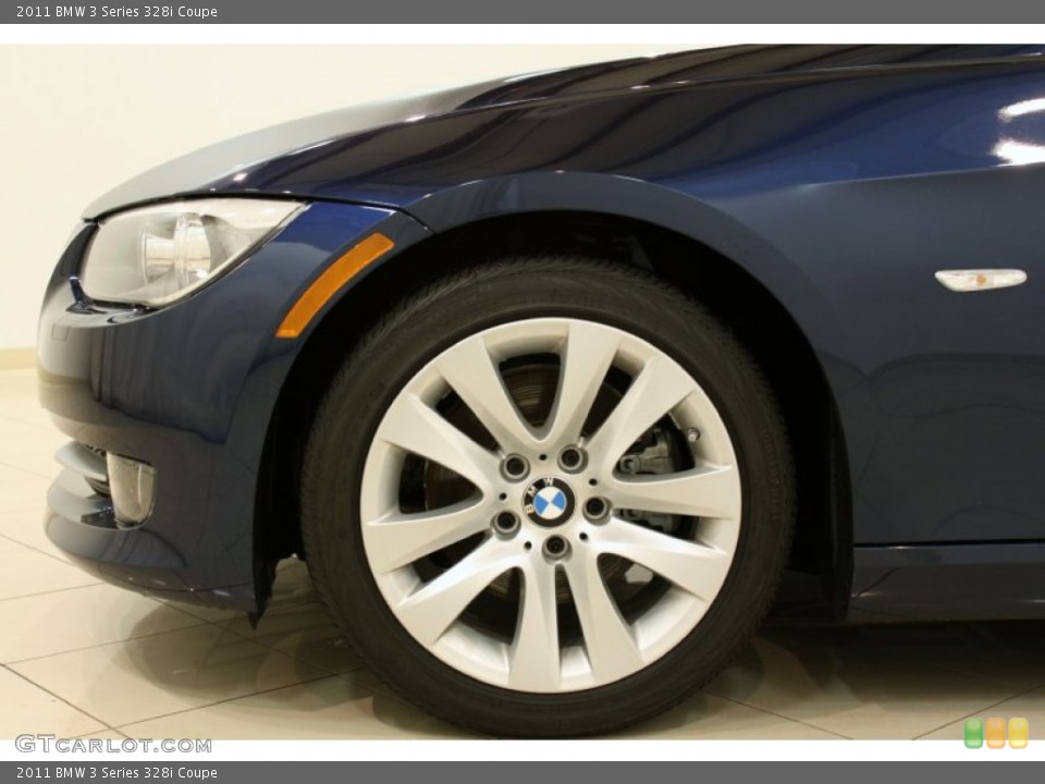 2011 BMW 3 Series 328i Coupe Wheel and Tire Photo #55580238