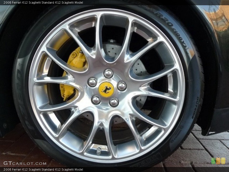2008 Ferrari 612 Scaglietti  Wheel and Tire Photo #55580922
