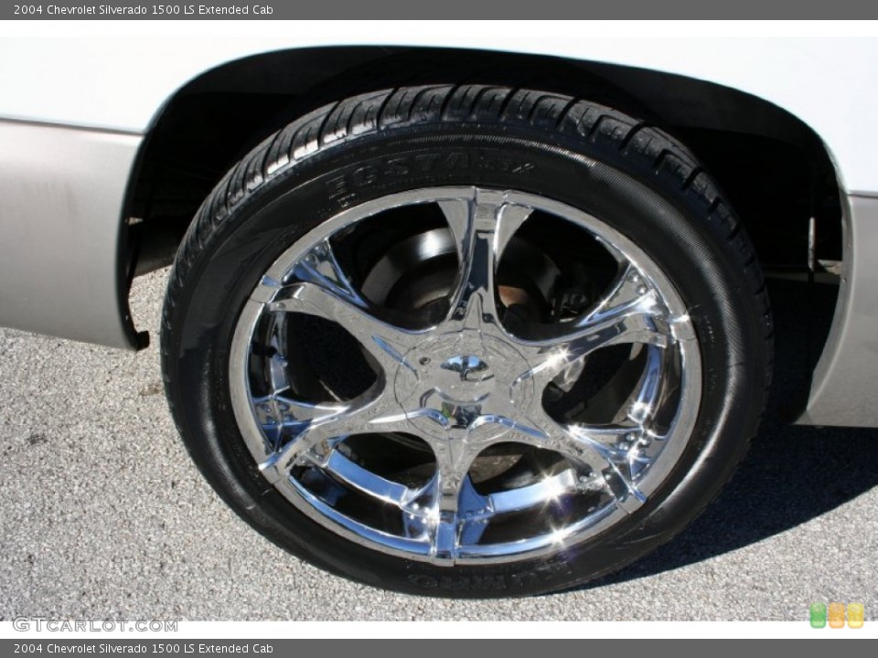 2004 Chevrolet Silverado 1500 Custom Wheel and Tire Photo #55581327