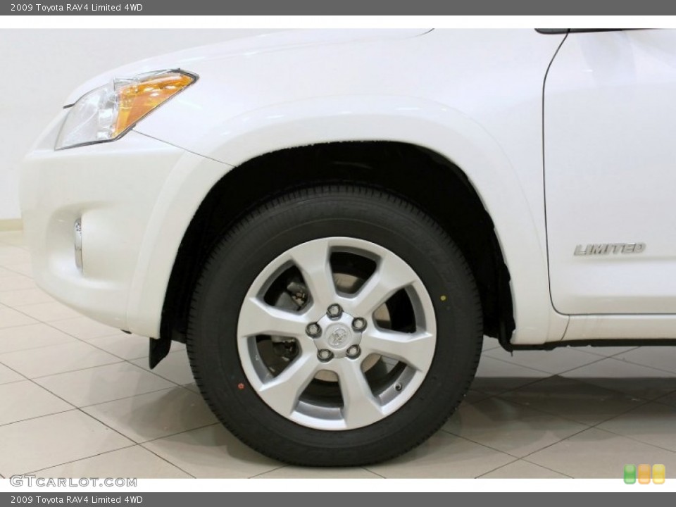 2009 Toyota RAV4 Limited 4WD Wheel and Tire Photo #55581583