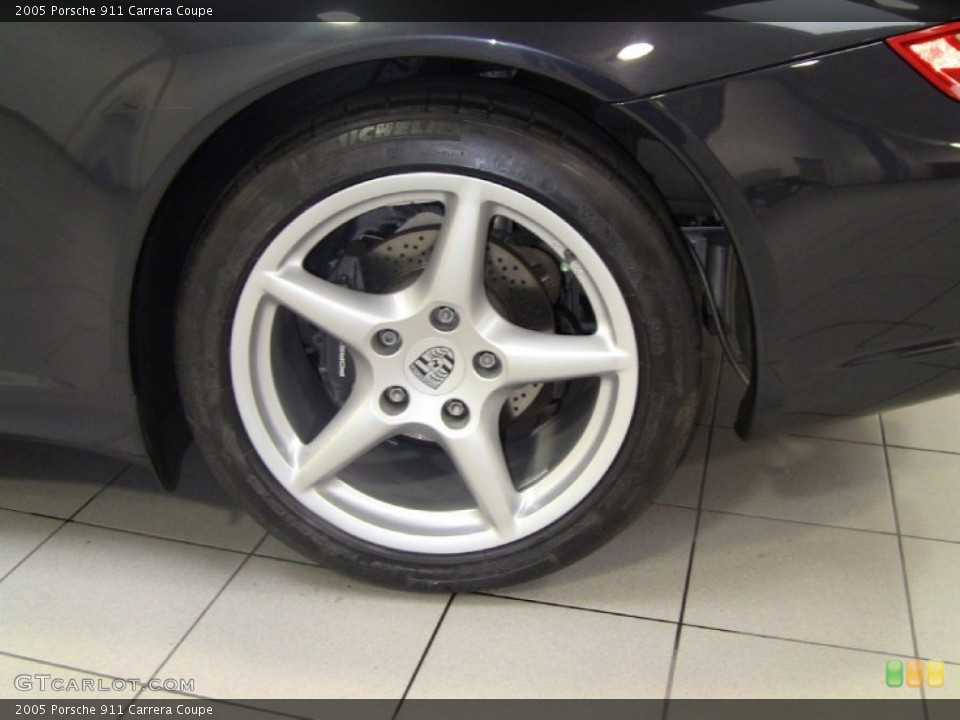 2005 Porsche 911 Carrera Coupe Wheel and Tire Photo #55582879