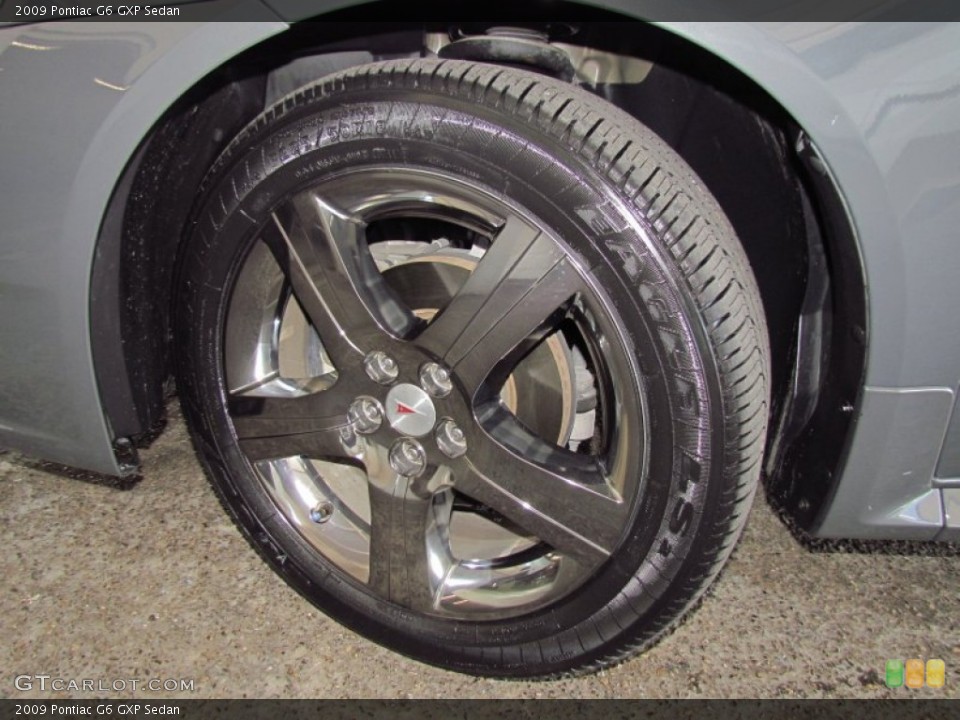 2009 Pontiac G6 GXP Sedan Wheel and Tire Photo #55586920