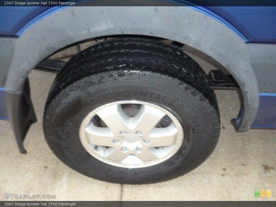 2007 Dodge Sprinter Van 2500 Passenger Wheel and Tire Photo #55588288