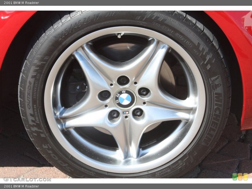 2001 BMW M Roadster Wheel and Tire Photo #55592125