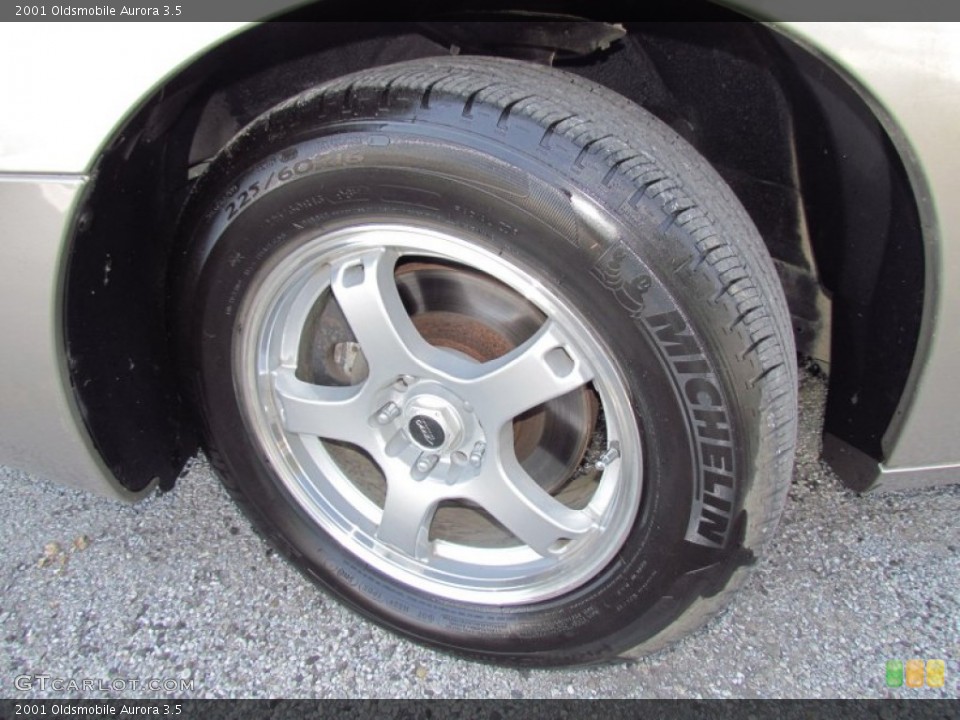 2001 Oldsmobile Aurora Custom Wheel and Tire Photo #55595795