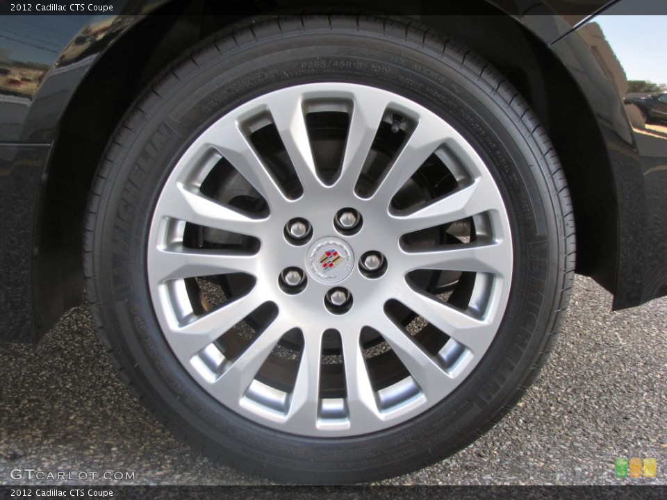 2012 Cadillac CTS Coupe Wheel and Tire Photo #55597081