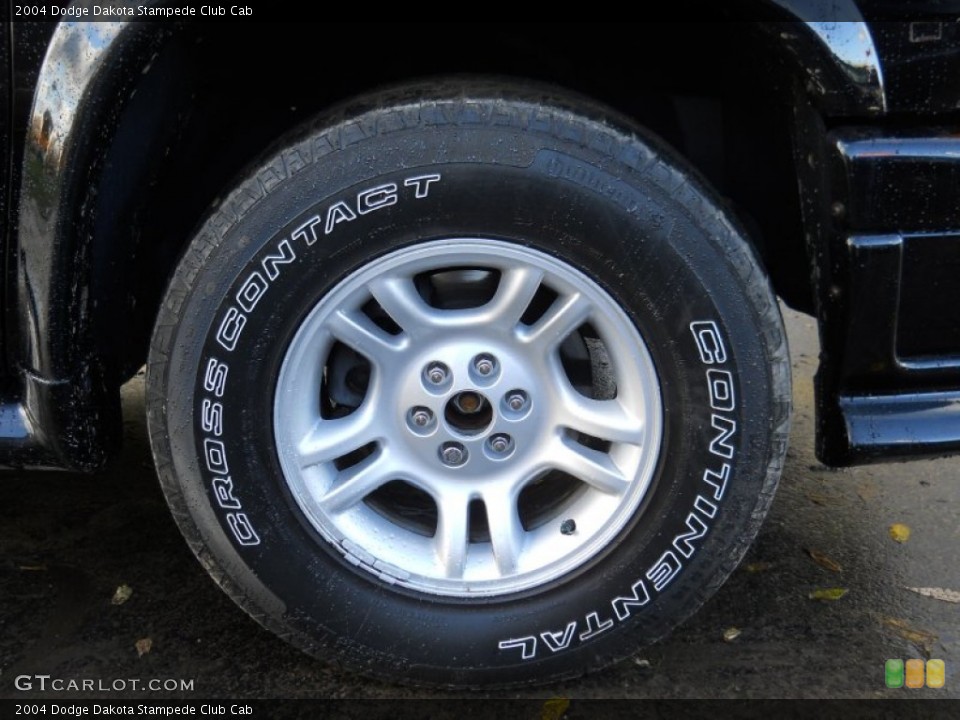 2004 Dodge Dakota Stampede Club Cab Wheel and Tire Photo #55598938