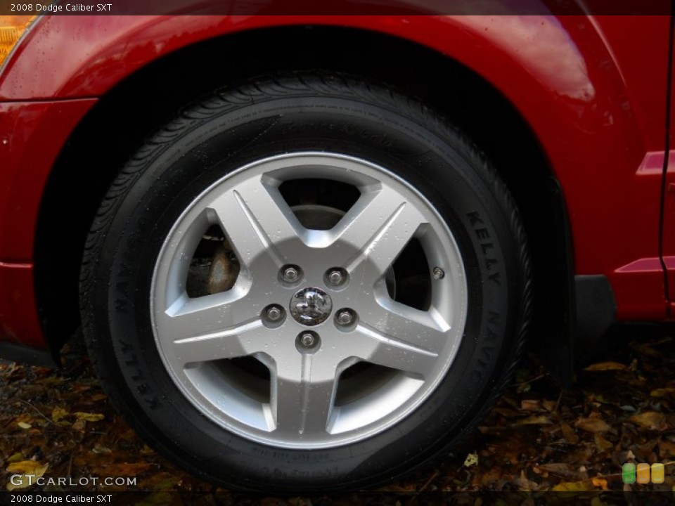 2008 Dodge Caliber SXT Wheel and Tire Photo #55599586