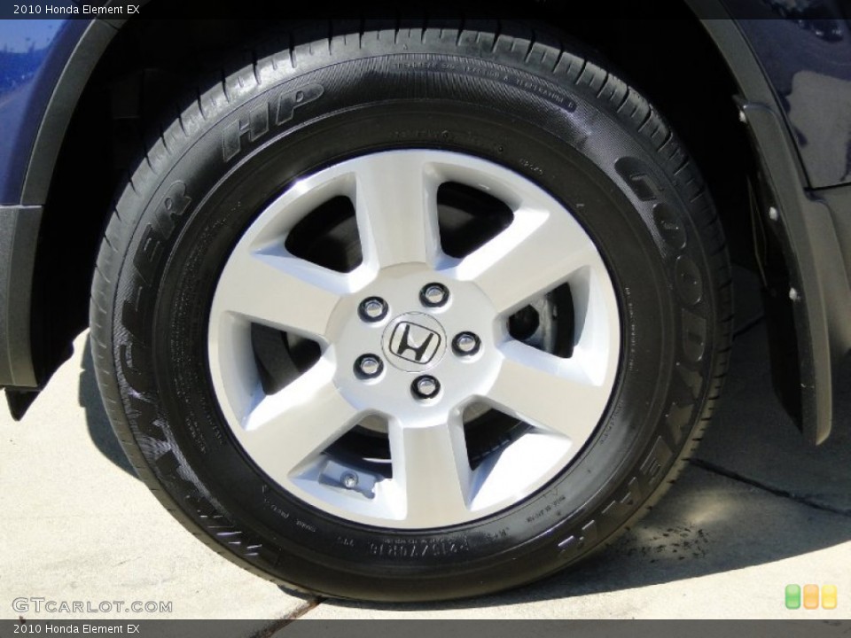 2010 Honda Element EX Wheel and Tire Photo #55604725